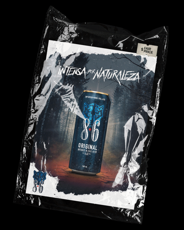 Pieza animada de 8.6 Beer