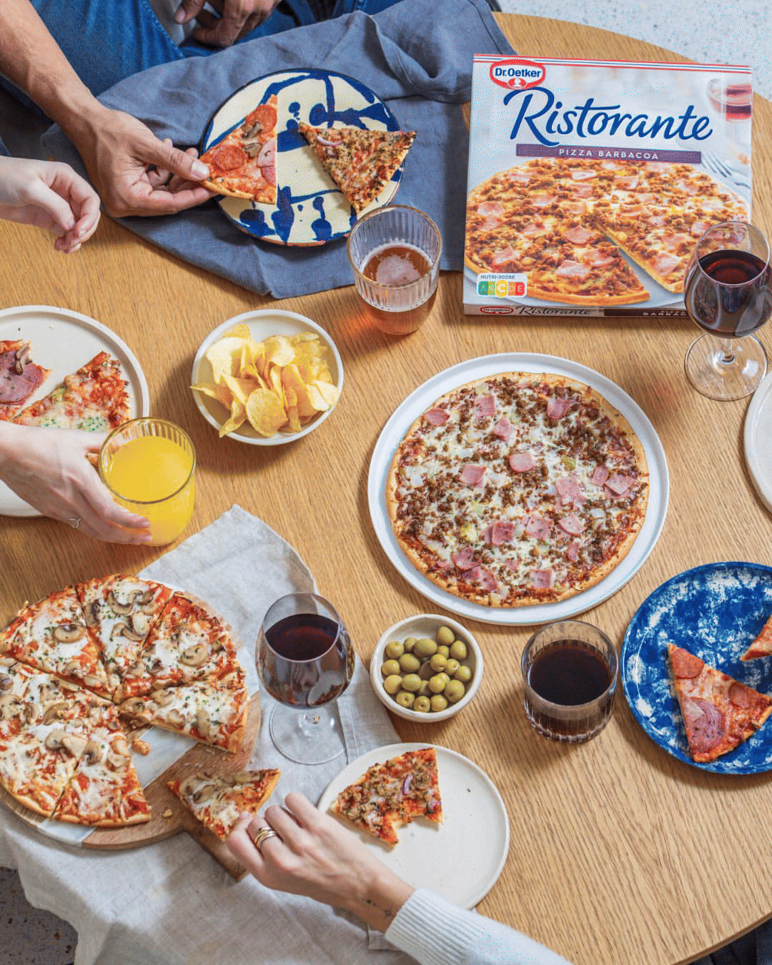 Contenido animado de Dr. Oetker Ristorante